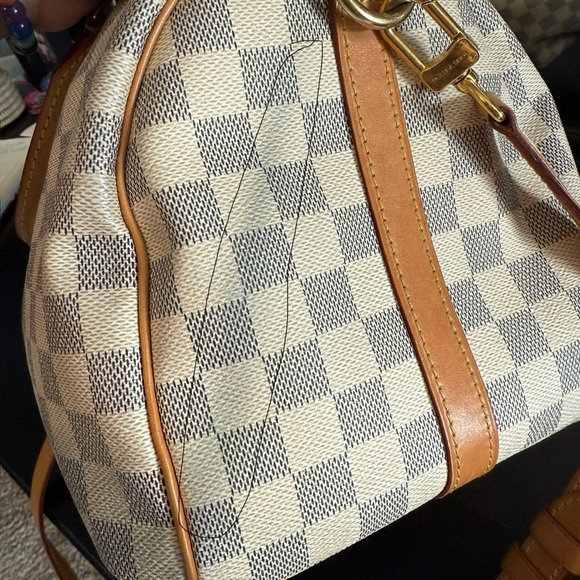 Louis Vuitton Speedy Bandoulière 30 
Damier Azur - Picture 12 of 12
